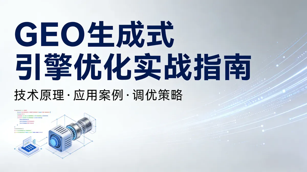 GEO（生成式引擎优化）实战指南：如何让大模型主动引用你的内容
